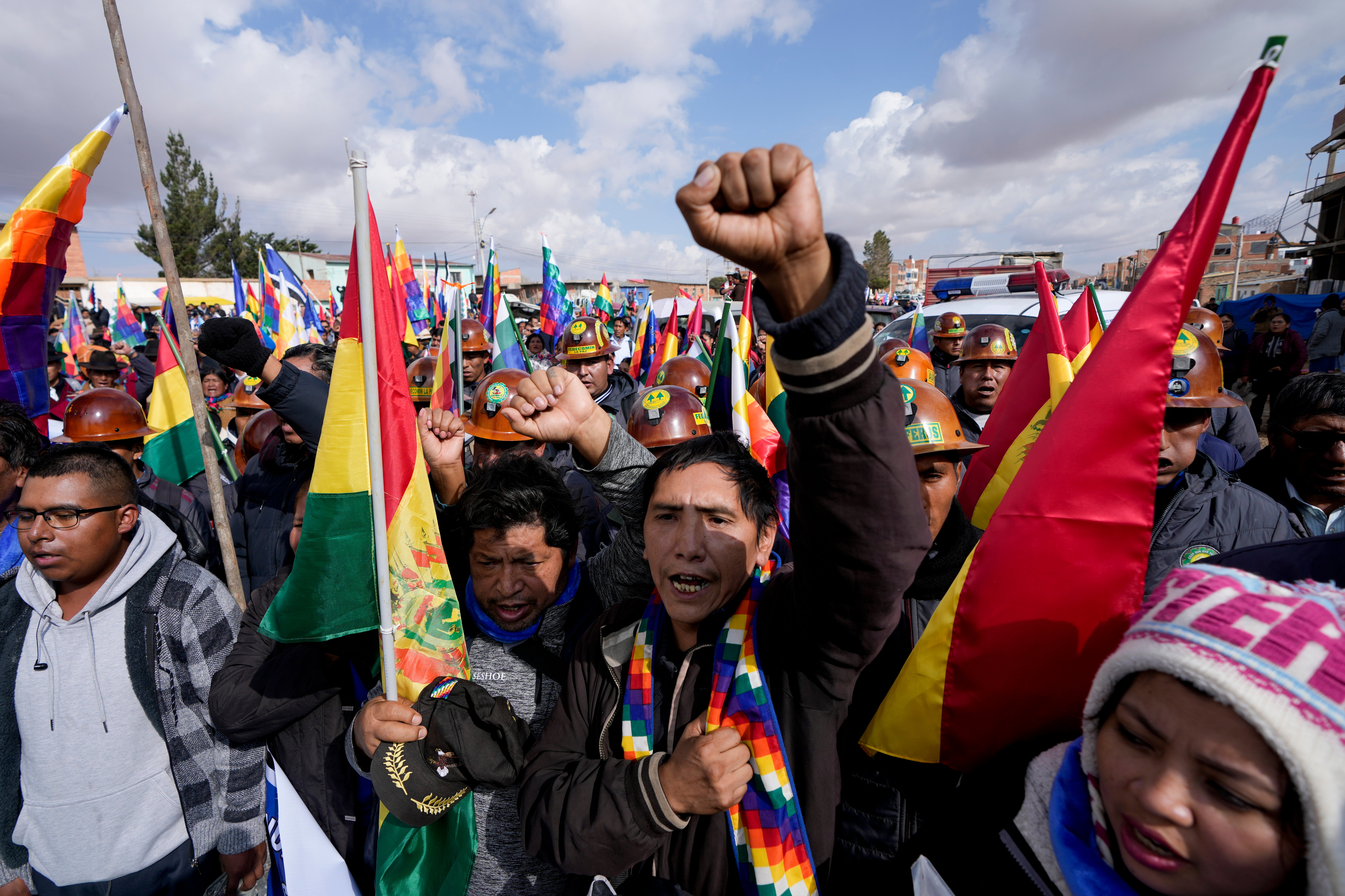 BOLIVIA-MORALES MARCHA