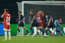 PSG comienza nueva era en Champions, ya sin constelación de figuras, y vence apenas a Girona