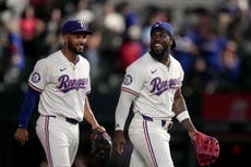 Adolis García apoya a Rangers con jonrón, en victoria de 2-0 ante Azulejos