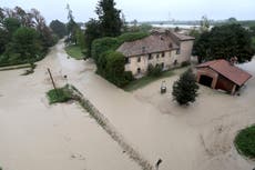 Al menos 1.000 evacuados por inundaciones en el norte de Italia