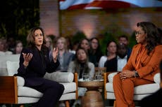 Harris busca el impulso de Oprah como parte de su estrategia de medios digitales