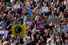 Jóvenes protestan en todo el mundo para exigir acciones contra el cambio climático