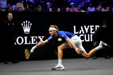 Con triunfo de Tsitsipas, equipo de Europa empata con Equipo del Mundo en la Copa Laver