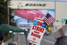 Huelga en Boeing, sin señales de solución tras una semana