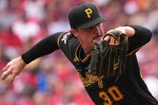 Paul Skenes poncha a 9 en 5 innings, Piratas derrotan 2-0 a Rojos