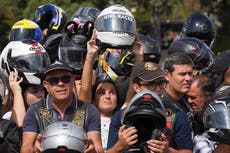 Motociclistas acuden a santuario en Portugal para bendición de los cascos