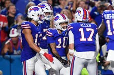 Josh Allen lanza 4 pases de TD y los Bills arrollan 47-10 a decepcionantes Jaguars