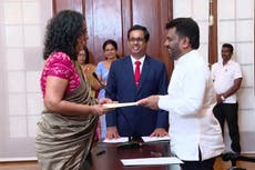 El nuevo líder de Sri Lanka nombra a la primera mujer jefa de gobierno en 24 años