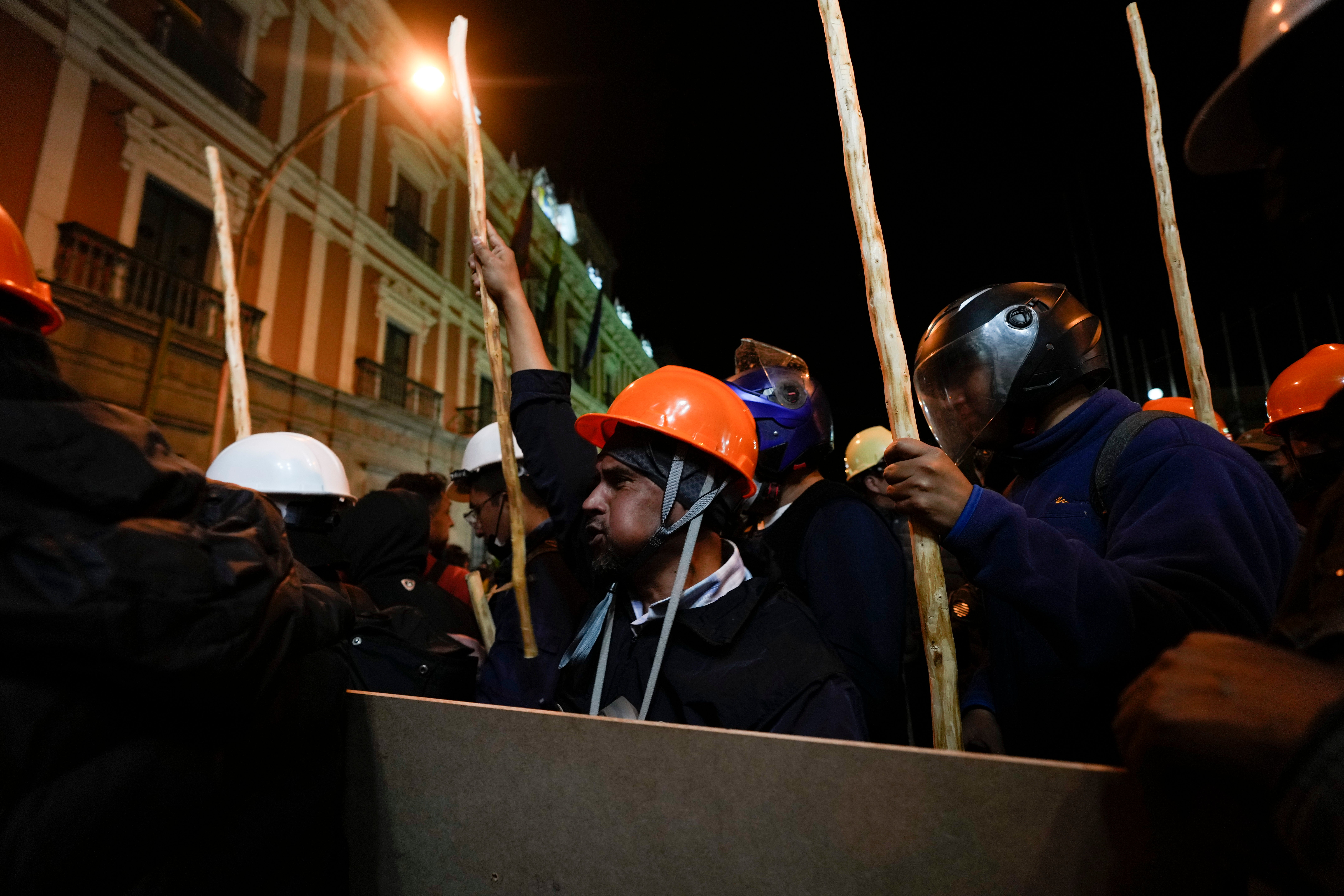 BOLIVIA-MARCHA MORALES
