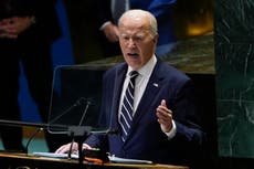 Biden dice ante la ONU que la paz aún es posible en Oriente Medio y Ucrania