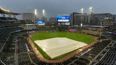 Mets y Bravos jugarán doble tanda el lunes tras posposición del resto de su serie crucial por lluvia