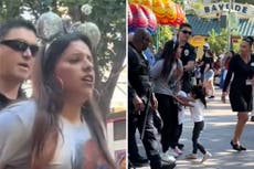 Detienen a una mujer por querer colarse a los parques de Disneyland 