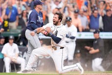 Tigres se acercan a playoffs con victoria 4-3 ante Rays