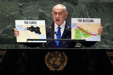 Netanyahu, en la ONU, dice que Israel seguirá degradando a Hezbollah hasta cumplir sus objetivos
