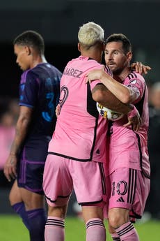 Con gol de Messi, Inter Miami empata 1-1 ante Charlotte y está por asegurar el Supporters' Shield