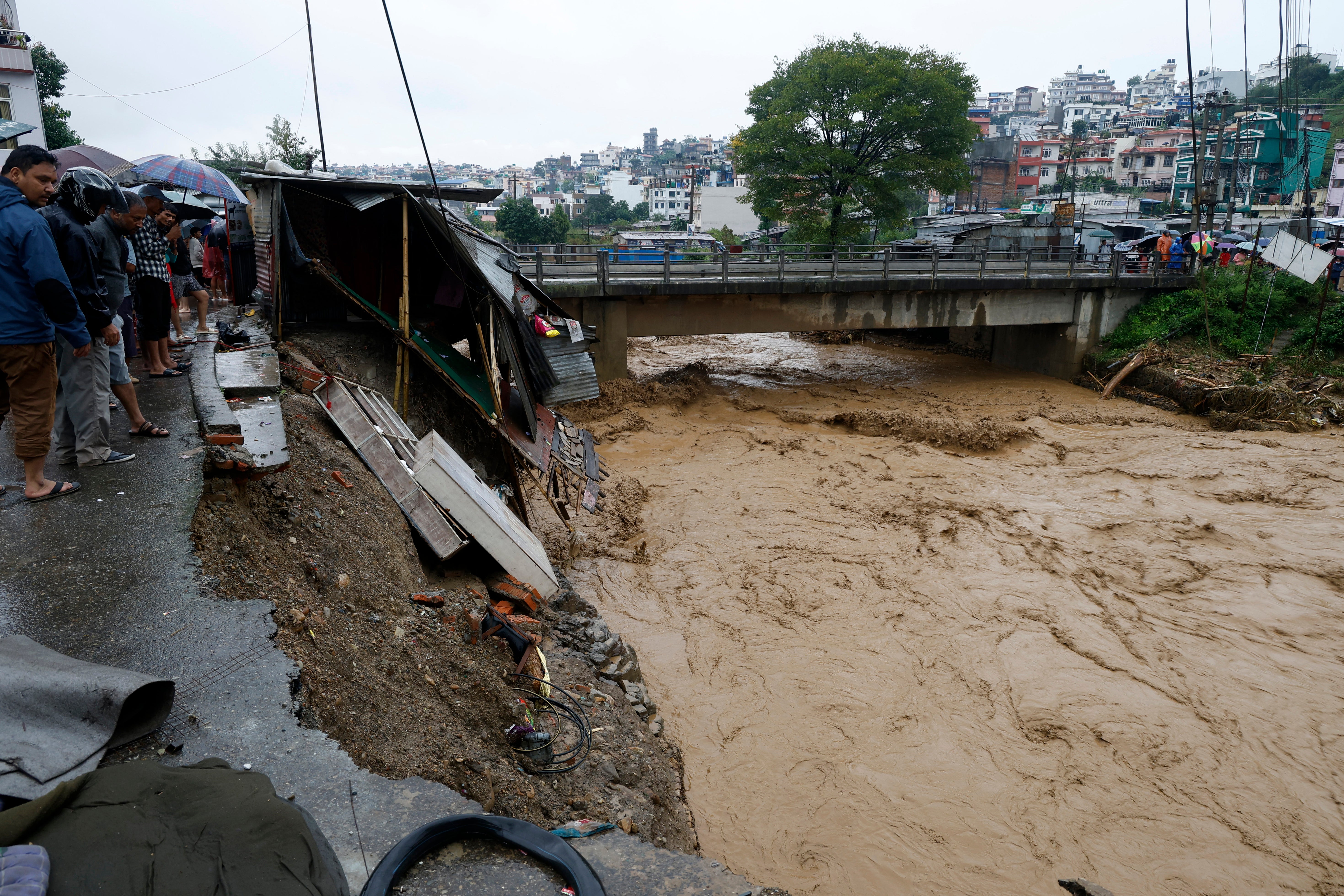 NEPAL-INUNDACIONES