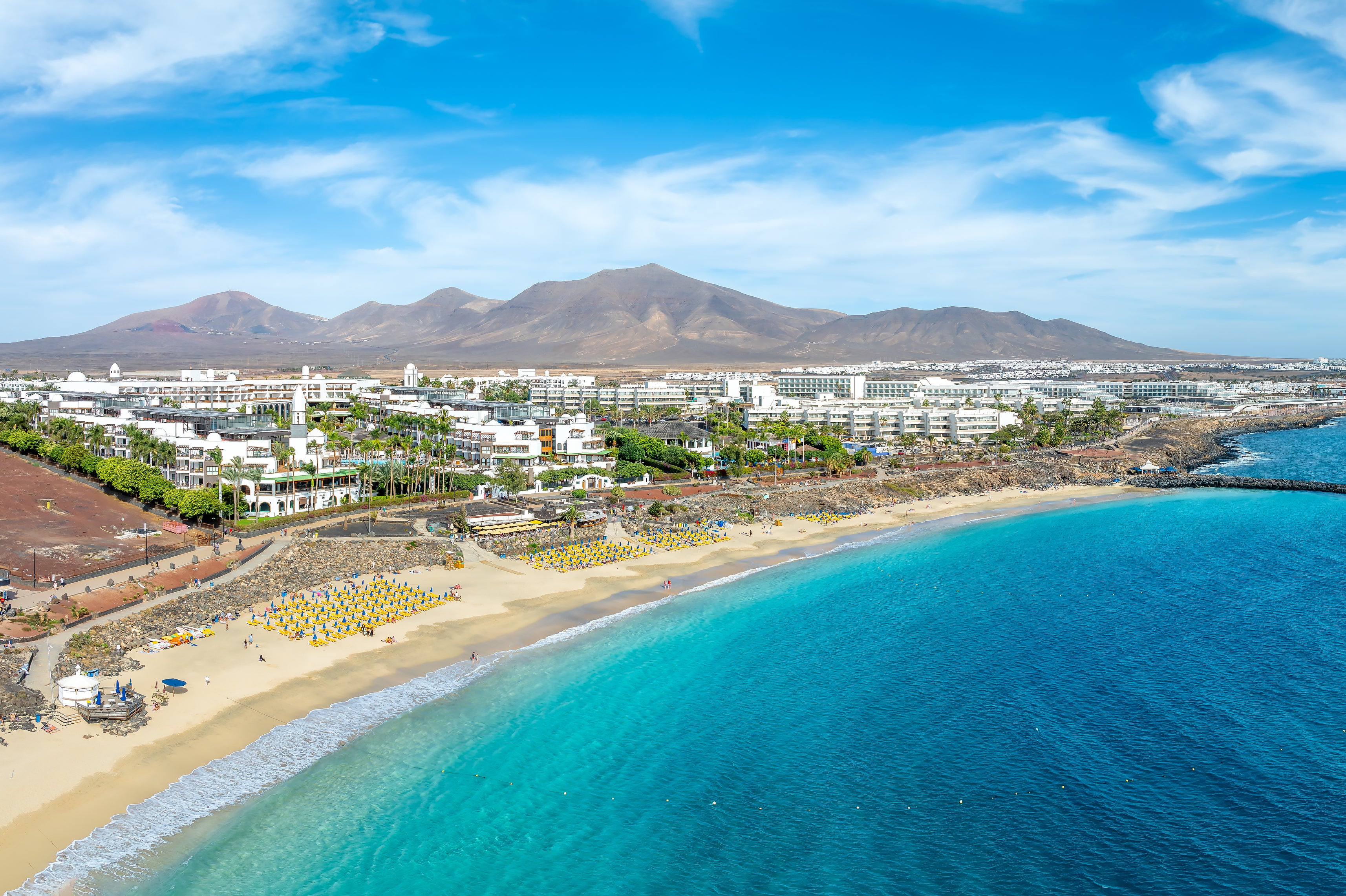 El pez remo apareció en la costa de Playa Quemada en Lanzarote, Islas Canarias, España