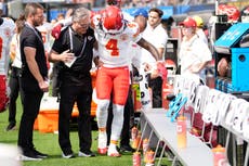 Chiefs siguen ganando pese a perder estrellas, la lesión de rodilla de Rice es la más reciente