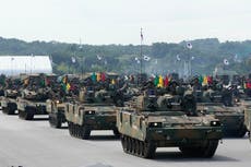 Seúl presenta su misil más potente, que podría alcanzar los búnkeres subterráneos en Corea del Norte