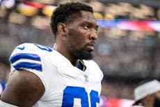 Defensive end DeMarcus Lawrence ingresa a la lista de lesionados de Cowboys