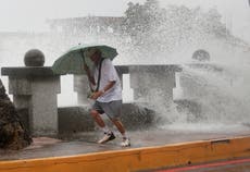 Un tifón se dirige a Taiwán tras herir a docenas y provocar miles de evacuaciones