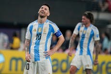 Tras dejar atrás lesión, Messi regresa con Argentina para eliminatorias Mundial 2026