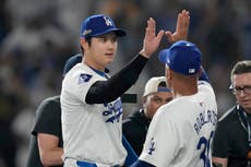 Ohtani pega HR en su debut en playoffs y Dodgers remontan para vencer 7-5 a Padres