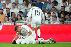 Real Madrid renueva a Carvajal tras grave lesión de rodilla. Vinicius con dolencia de cervical