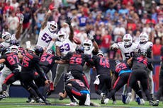 Gol de campo de 59 yardas de Fairbairn en la agonía, le da a Texans triunfo 23-20 sobre Bills