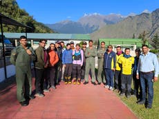 Rescatan a dos montañeras extranjeras tras 3 días varadas en el Himalaya de India