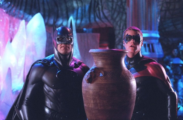 George Clooney y Chris O'Donnell en ‘Batman y Robin’