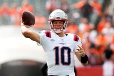 Patriots apostarán por Maye y relegarán al banquillo a Brissett, dice fuente a la AP