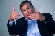 EEUU suspende visa al expresidente ecuatoriano Rafael Correa por señalamientos de corrupción