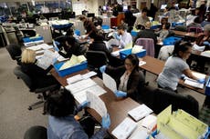 Florida tiene casi todos los votos contados el día de la elección, California puede tardar semanas
