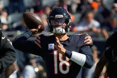 Bears aprecian a un 'mandón' QB Caleb Williams y se aclimatan en Londres