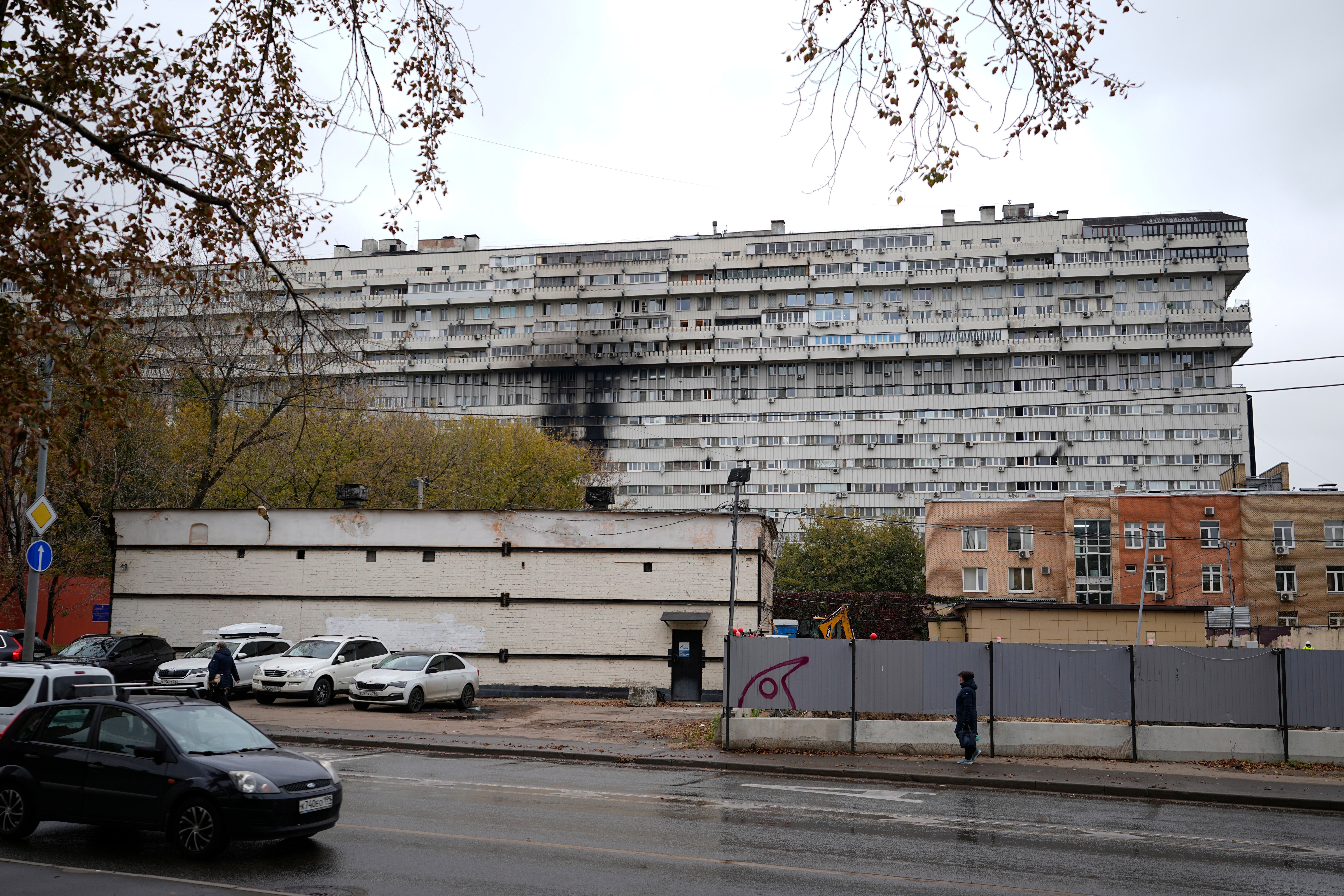 RUSIA EDIFICIO INCENDIO