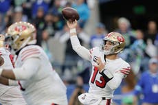 Purdy lanza para 3 touchdowns y 49ers vencen 36-24 a Seahawks para liderar su división