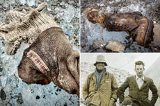 Un calcetín y una bota en el Everest: hallazgo podría resolver misterio de 100 años