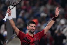 Djokovic y Fritz se enfrentarán en semis de Shanghai y Sabalenka avanza en Wuhan