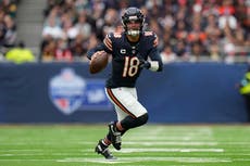 Caleb Williams lanza 4 pases de TD y Bears vapulean 35-16 a Jaguars en Londres