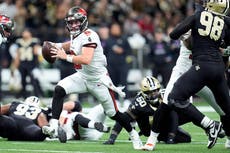 Mayfield lanza cuatro pases de TD en la victoria de los Bucs 51-27 sobre los Saints