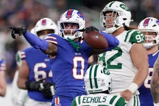 Bills remontan para vencer 23-20 a Jets, que no se salvan ni con un Hail Mary de Rodgers