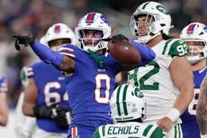 Bills remontan para vencer 23-20 a Jets, que no se salvan ni con un Hail Mary de Rodgers