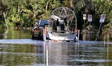 DeSantis elogia los esfuerzos de recuperación tras Milton mientras sigue crecida de aguas en Florida