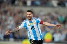 Argentina, con un Messi estelar, baja a tierra a Bolivia en eliminatorias sudamericanas