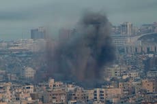 Israel bombardea suburbios al sur de Beirut por primera vez en casi una semana