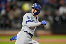 Dodgers apalean 8-0 a Mets para irse arriba 2-1 en la serie