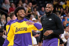 LeBron y Bronny se alistan para una histórica dupla de padre e hijo y Lakers ignoran las críticas