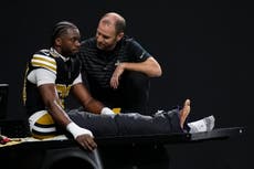 Adebo, cornerback de Saints sale en el carrito tras aparatosa lesión en partido ante Broncos