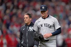 Hamilton, relevista lesionado de Yankees, es sustituido por Leiter para Serie de Campeonato